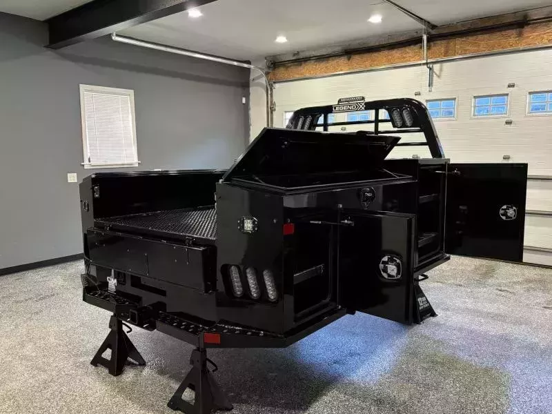 2025 Legend X 84X84 APOLLO UTILITY SERVICE BODY W/ HIDEAWAY GOOSENECK FOR CHEVY/GMC SRW SHORT BED - Image 17