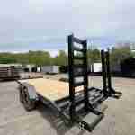 2026 Liberty Trailers 7X20 14K Equipment Trailer W/ 3FT DOVE TAIL + STAND UP RAMPS