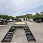 2026 Liberty Trailers 7X20 14K Equipment Trailer W/ 3FT DOVE TAIL + STAND UP RAMPS