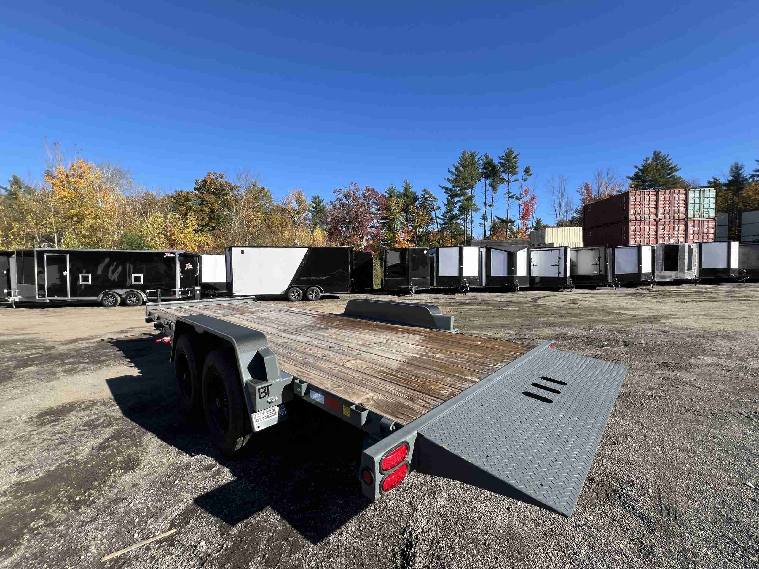 2026 Behnke 7X22 20K GRAVITY TILT W/ 6' STATIONARY DECK AND FORK POCKETS - Image 7