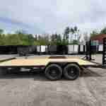 2026 Liberty Trailers 7X20 14K Equipment Trailer W/ 3FT DOVE TAIL + STAND UP RAMPS