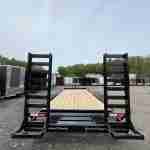 2026 Liberty Trailers 7X20 14K Equipment Trailer W/ 3FT DOVE TAIL + STAND UP RAMPS