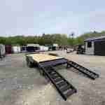 2026 Liberty Trailers 7X20 14K Equipment Trailer W/ 3FT DOVE TAIL + STAND UP RAMPS