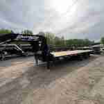 2026 Liberty Trailers 102X20+5 24K GOOSENECK EQUIPMENT TRAILER W/ MEGA RAMPS