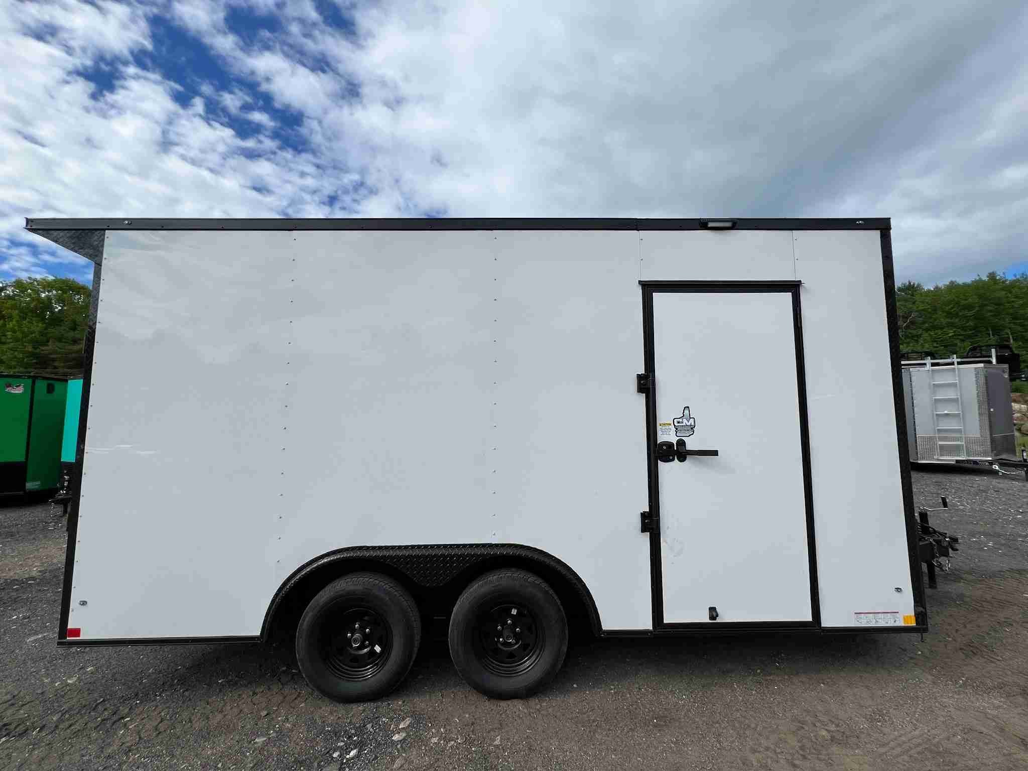 2026 Diamond Cargo 8.5X16 BLACKOUT EXTRA HEIGHT - Image 2
