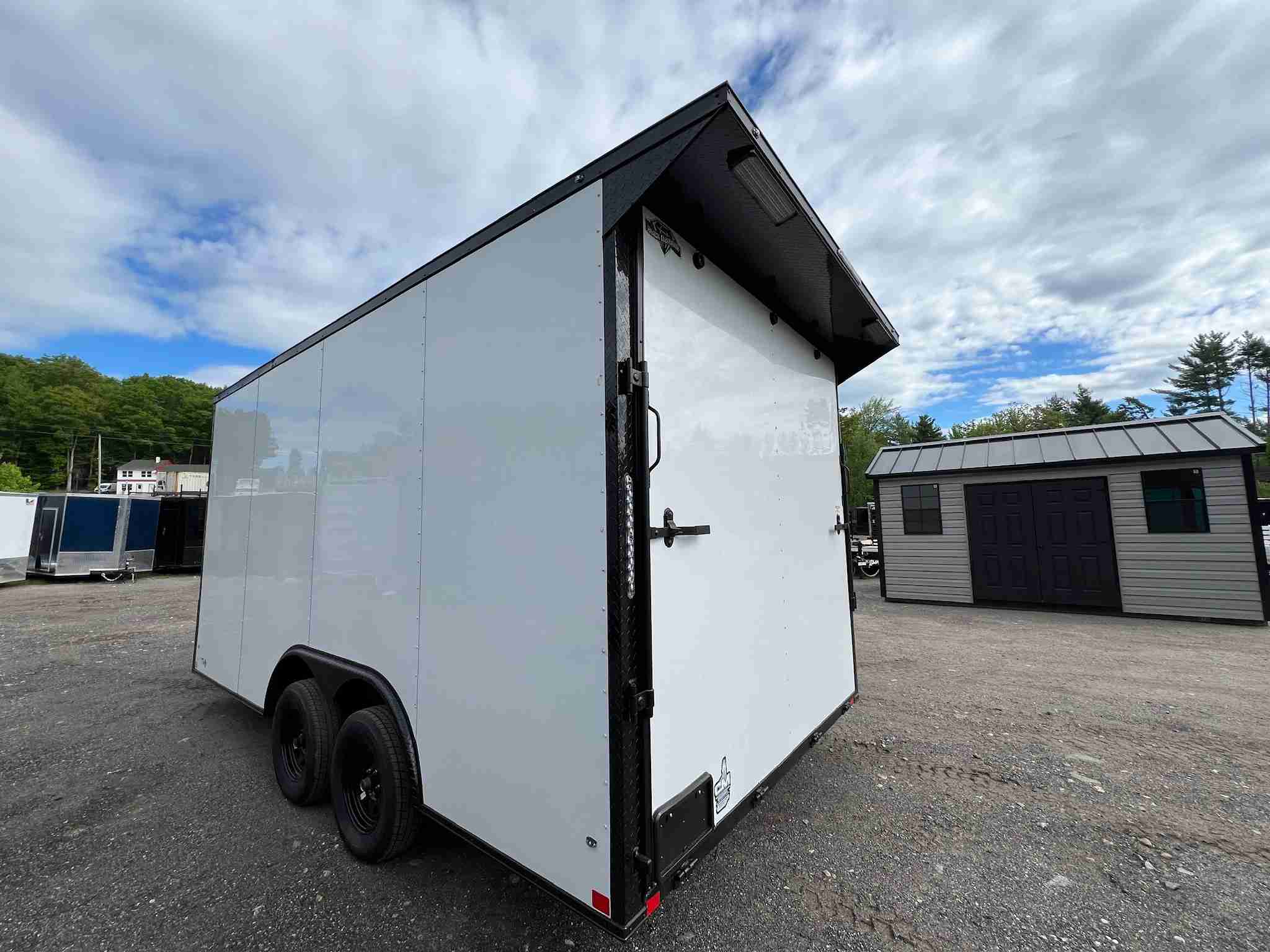 2026 Diamond Cargo 8.5X16 BLACKOUT EXTRA HEIGHT - Image 6
