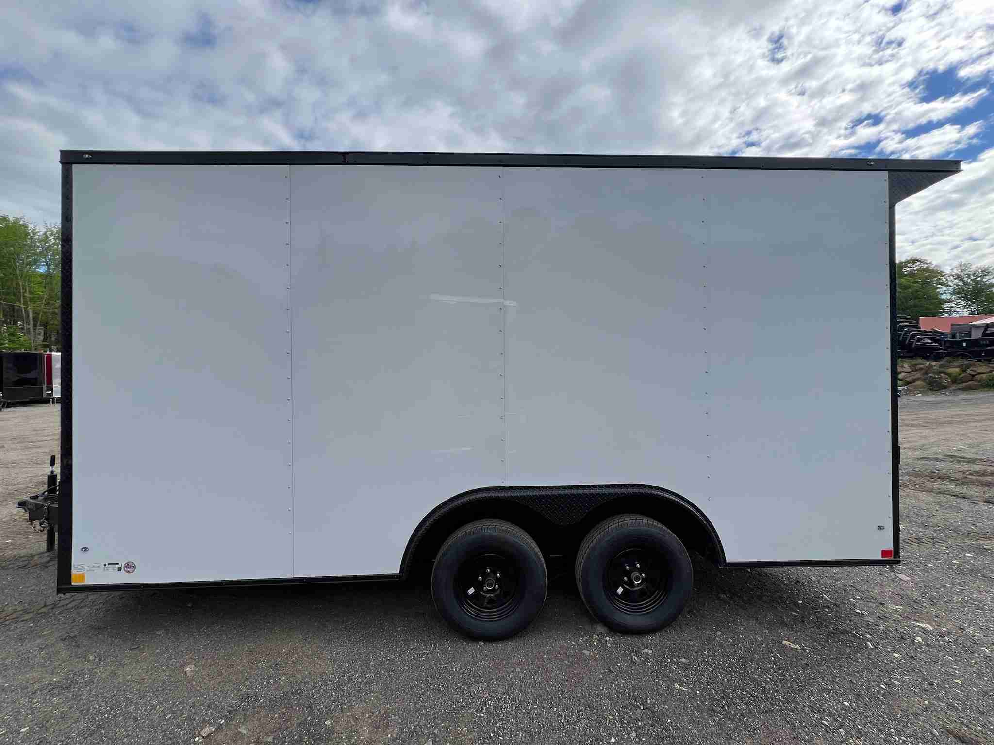 2026 Diamond Cargo 8.5X16 BLACKOUT EXTRA HEIGHT - Image 7