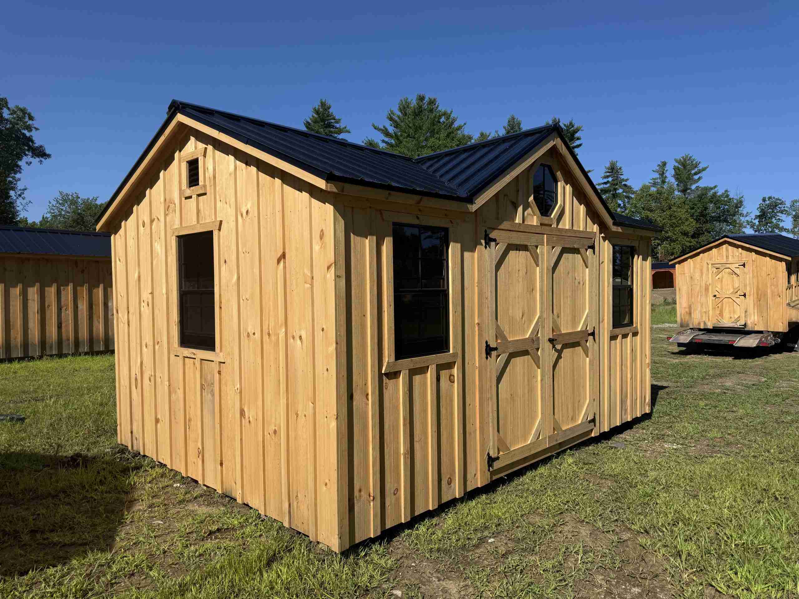 Amish Built 12X16 Storage Shed