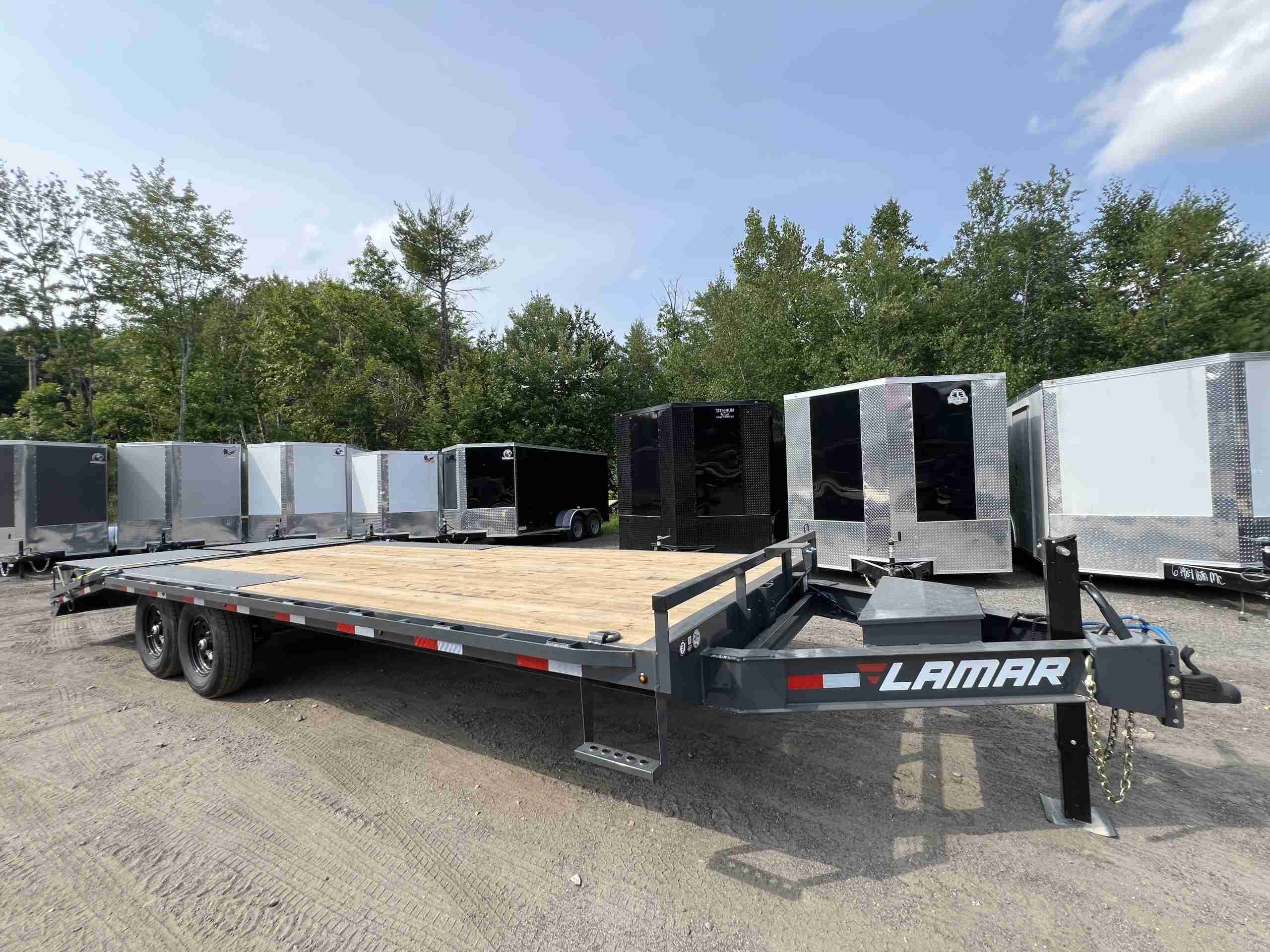 2027 Lamar 102X22 14K DECK OVER Trailer
