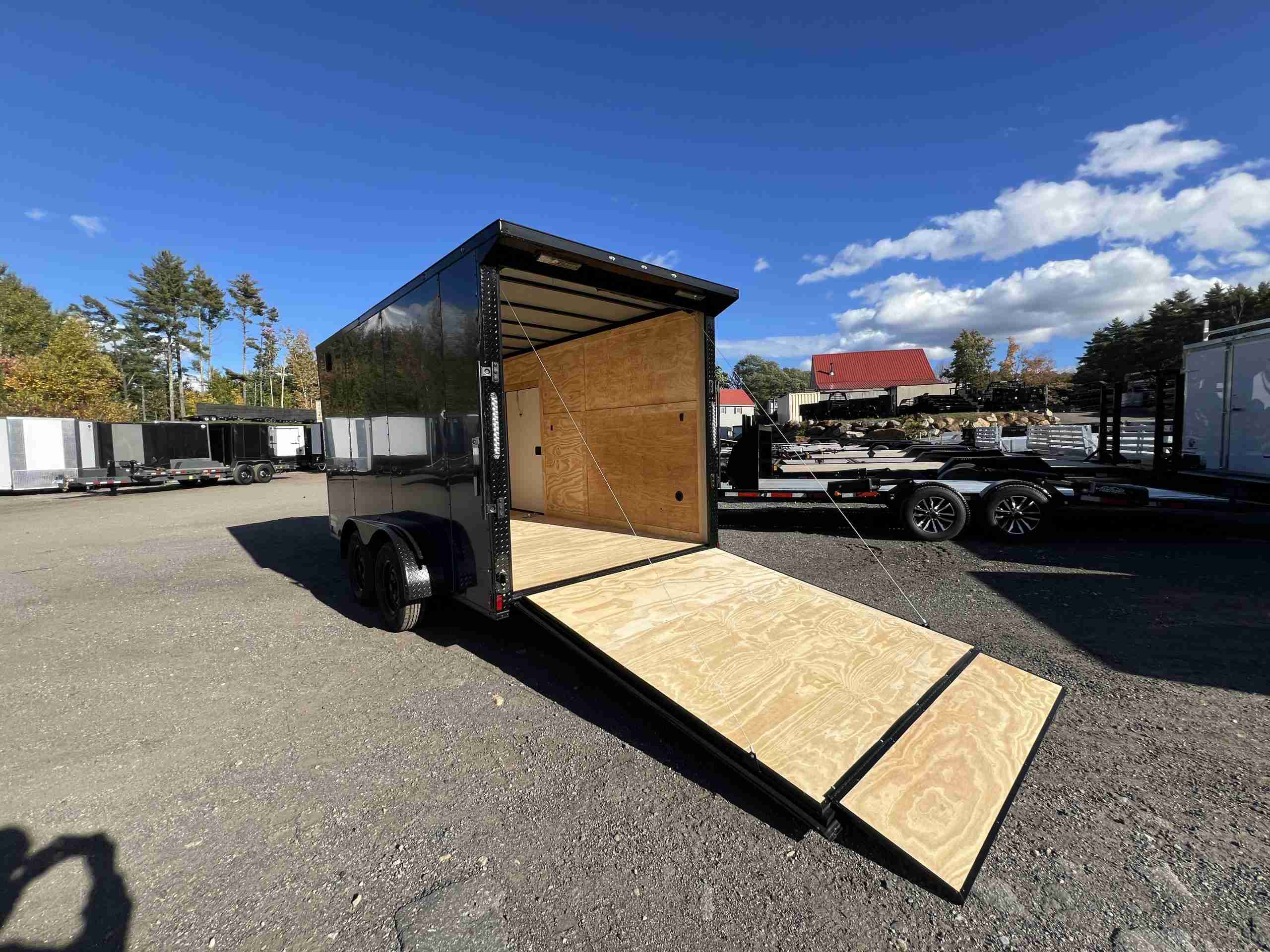 2027 Titanium Cargo 7X14 EXTRA HEIGHT Enclosed Trailer - Image 12