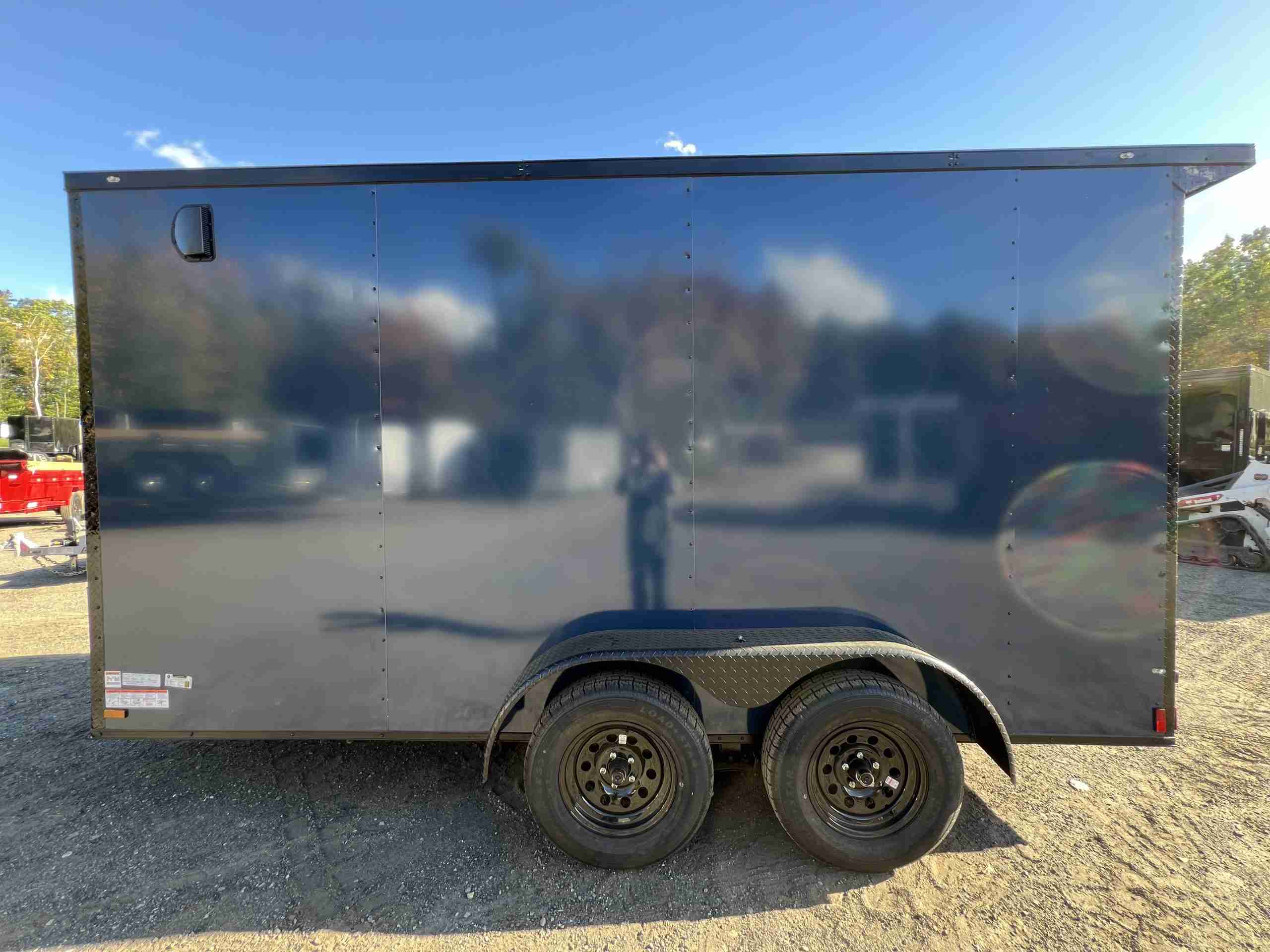 2027 Titanium Cargo 7X14 EXTRA HEIGHT Enclosed Trailer - Image 7