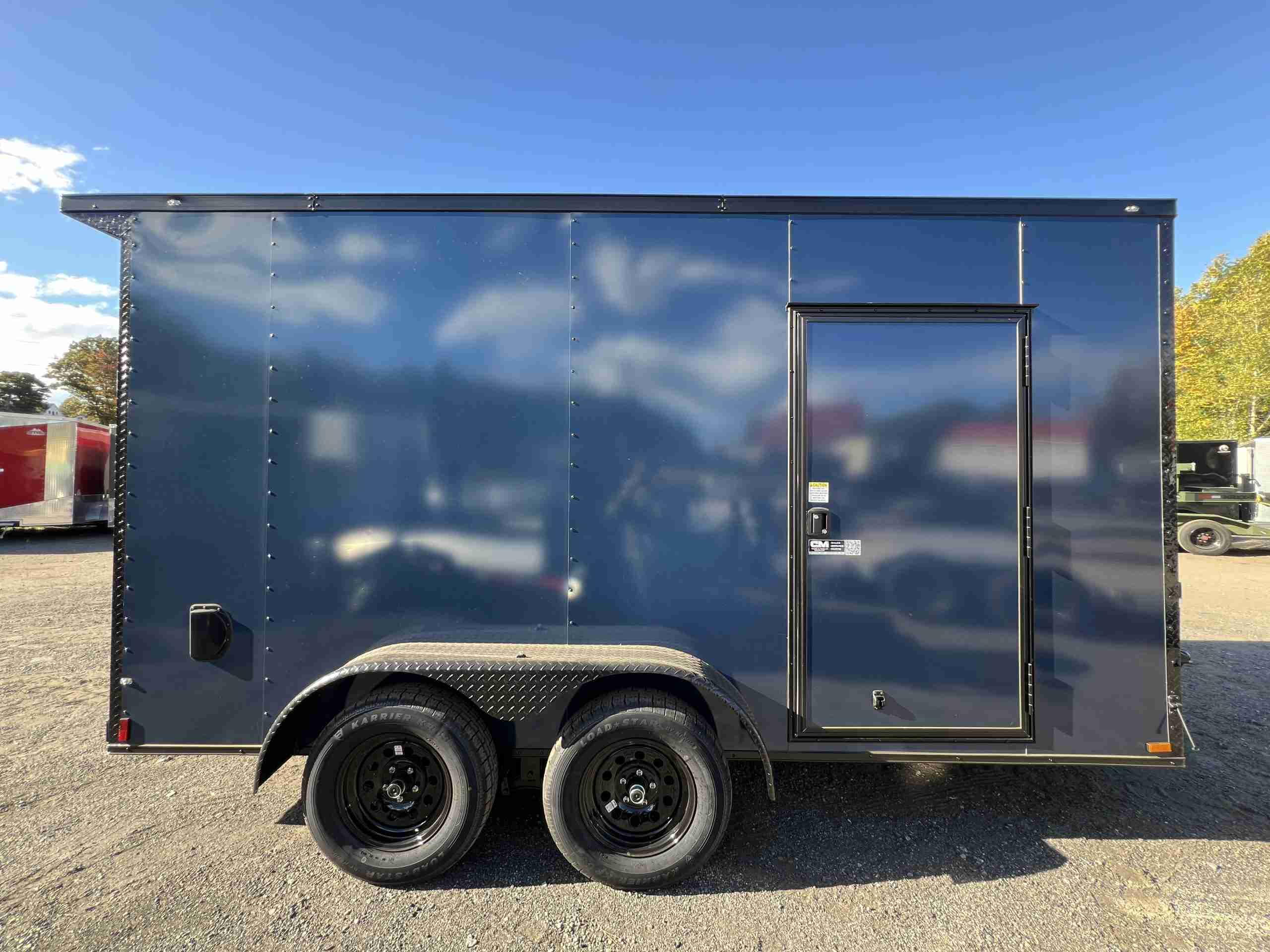 2027 Titanium Cargo 7X14 EXTRA HEIGHT Enclosed Trailer - Image 2