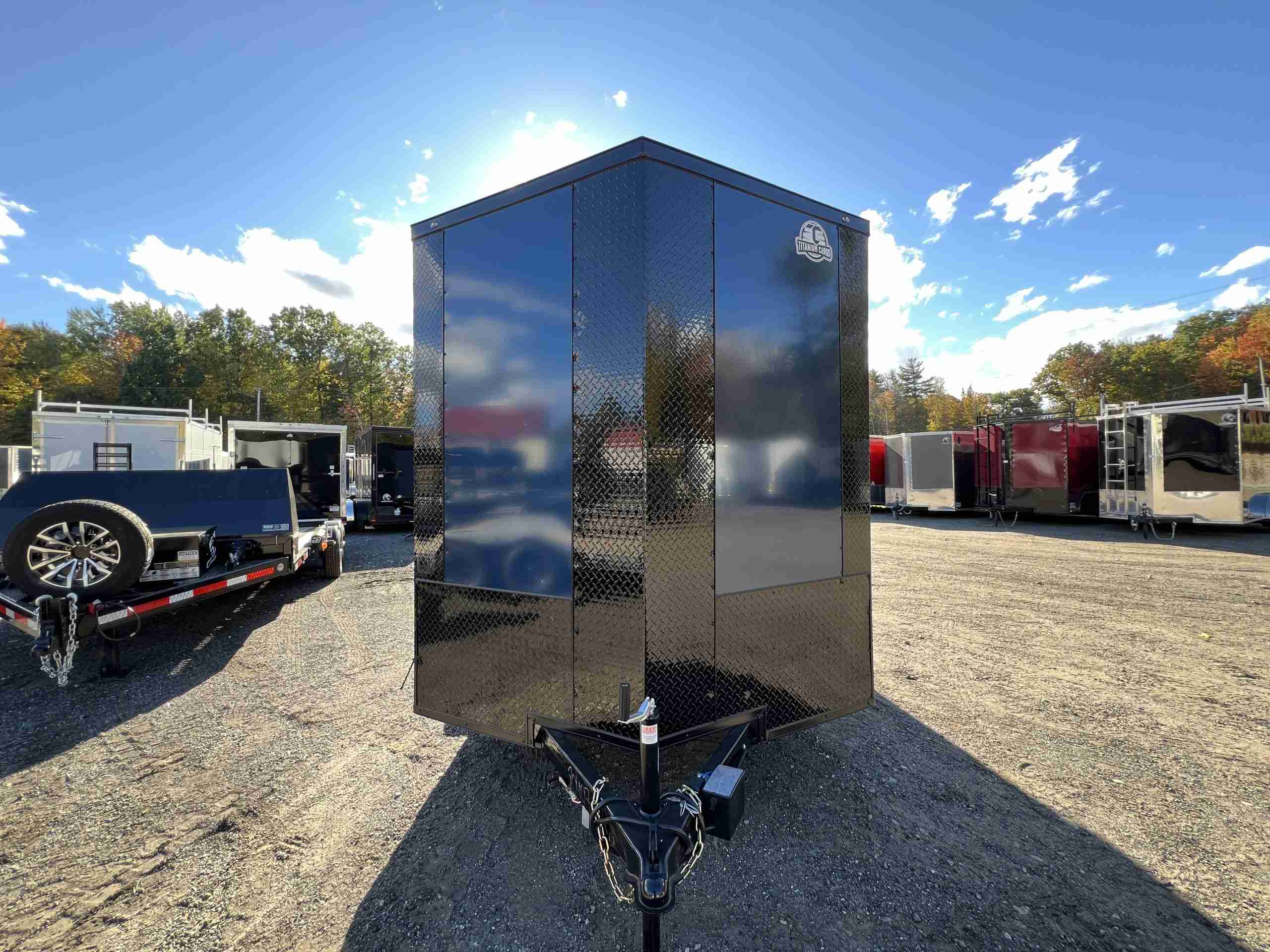 2027 Titanium Cargo 7X14 EXTRA HEIGHT Enclosed Trailer - Image 9