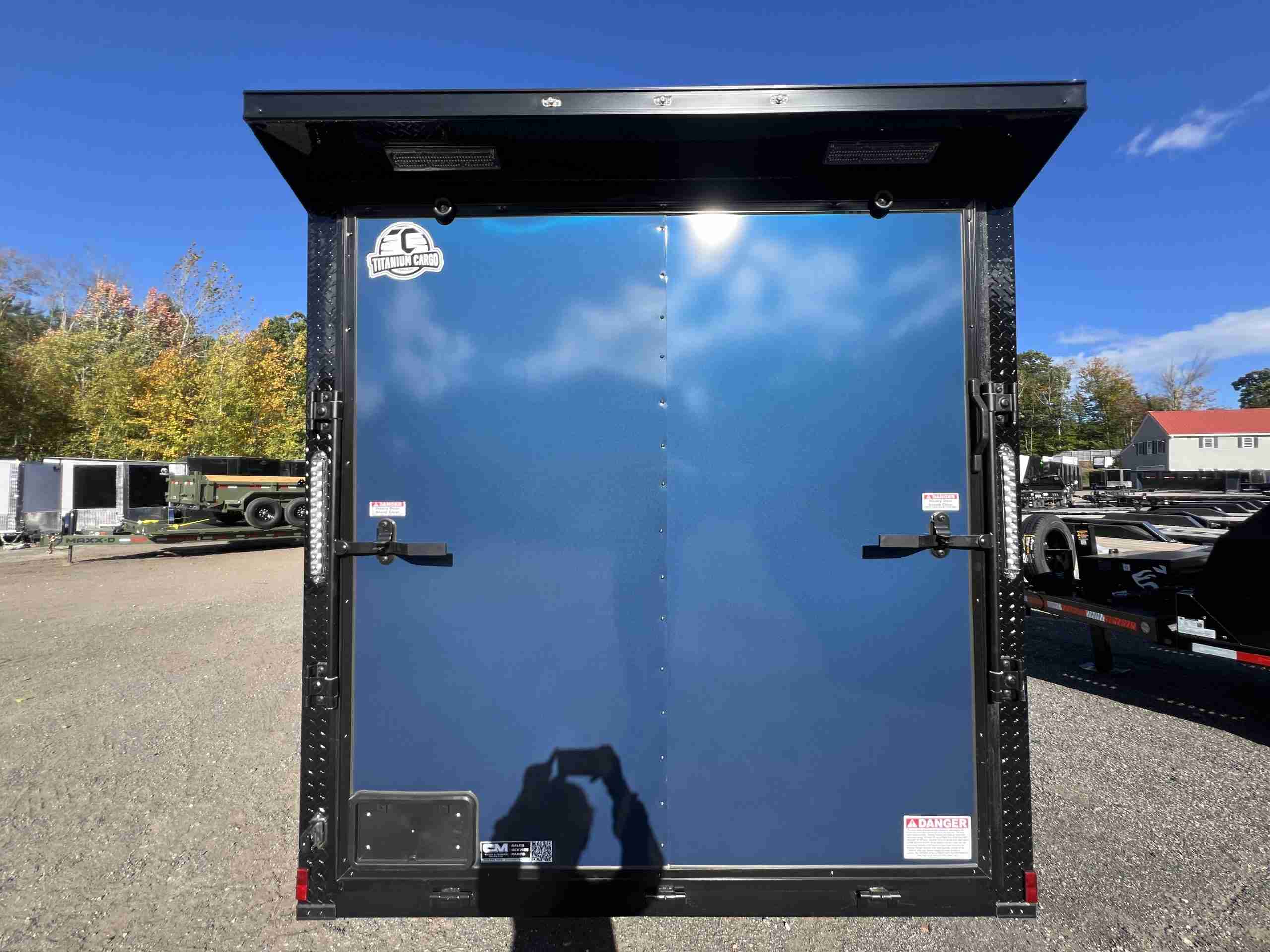 2027 Titanium Cargo 7X14 EXTRA HEIGHT Enclosed Trailer - Image 5