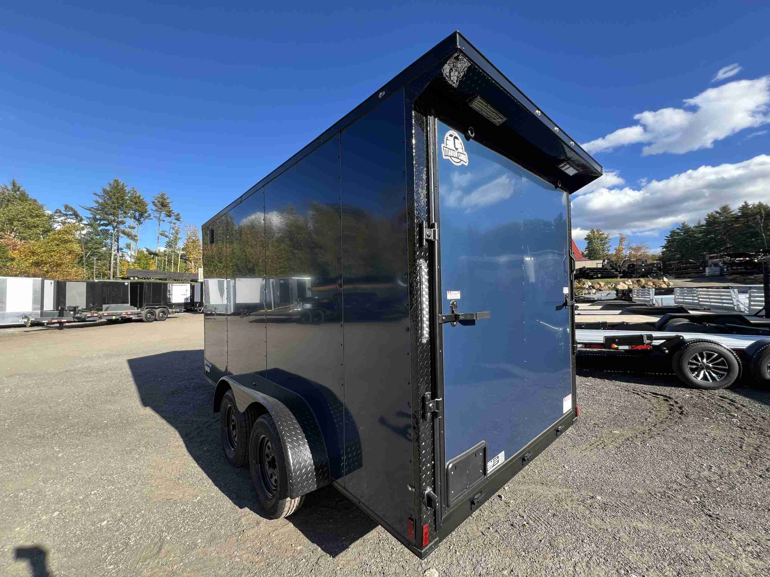 2027 Titanium Cargo 7X14 EXTRA HEIGHT Enclosed Trailer - Image 6