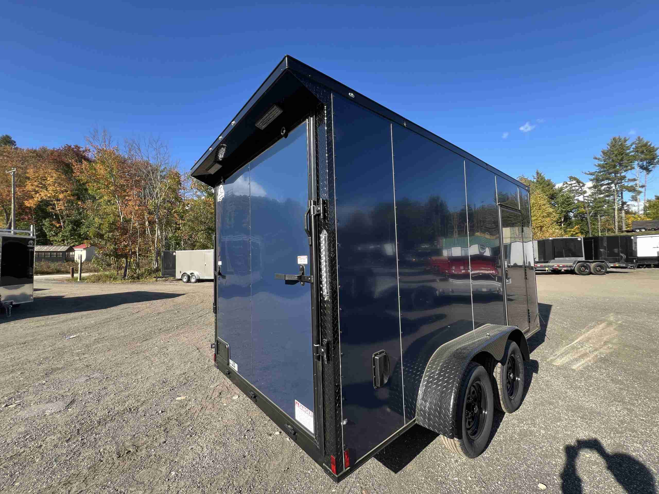 2027 Titanium Cargo 7X14 EXTRA HEIGHT Enclosed Trailer - Image 4