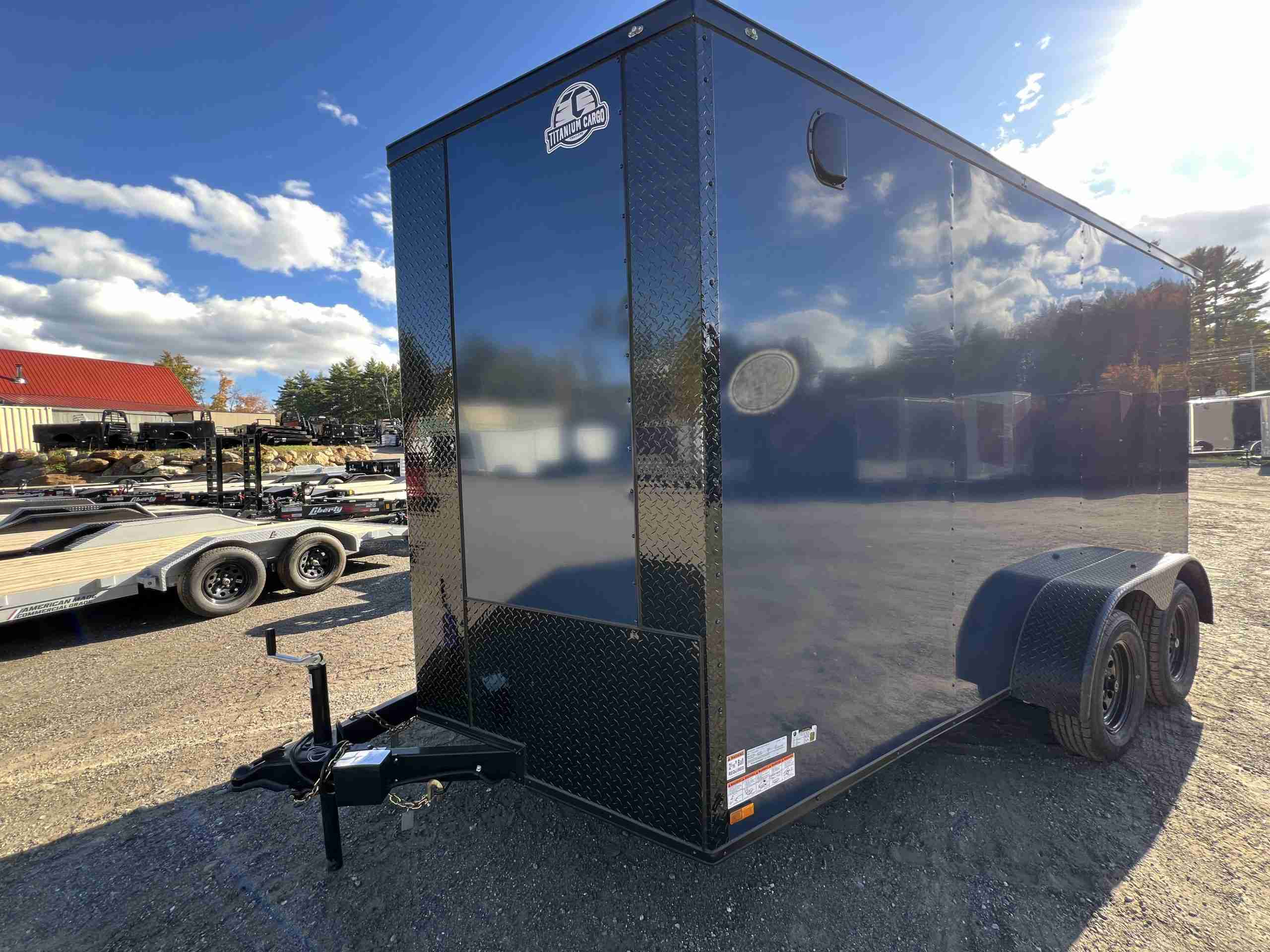 2027 Titanium Cargo 7X14 EXTRA HEIGHT Enclosed Trailer - Image 8
