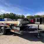 2027 Rawmaxx 7x14 14K Dump Trailer (ORANGE X)