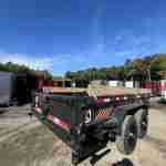 2027 Rawmaxx 7x14 14K Dump Trailer (ORANGE X)