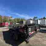 2027 Rawmaxx 7x14 14K Dump Trailer (ORANGE X)