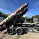 2027 Rawmaxx 7x14 14K Dump Trailer (ORANGE X)