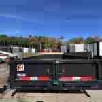 2027 Rawmaxx 7x14 14K Dump Trailer (ORANGE X)