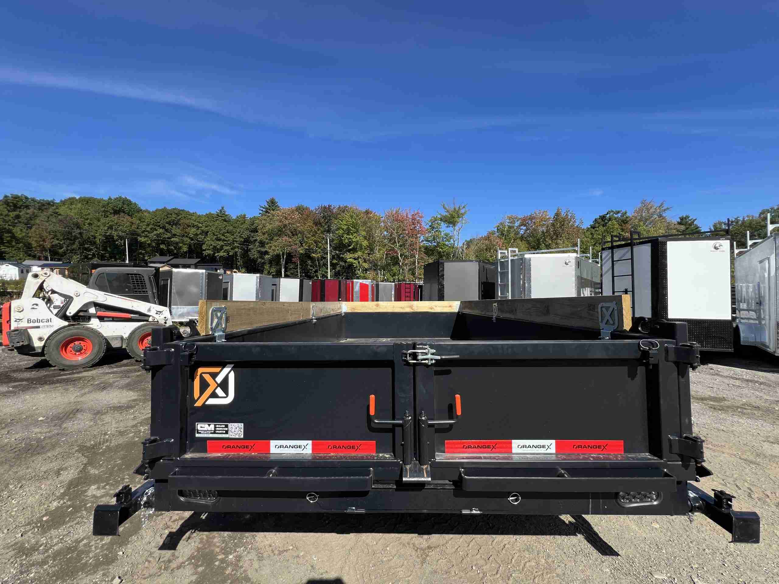 2027 Rawmaxx 7x14 14K Dump Trailer (ORANGE X) - Image 6