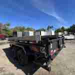 2027 Rawmaxx 7x14 14K Dump Trailer (ORANGE X)