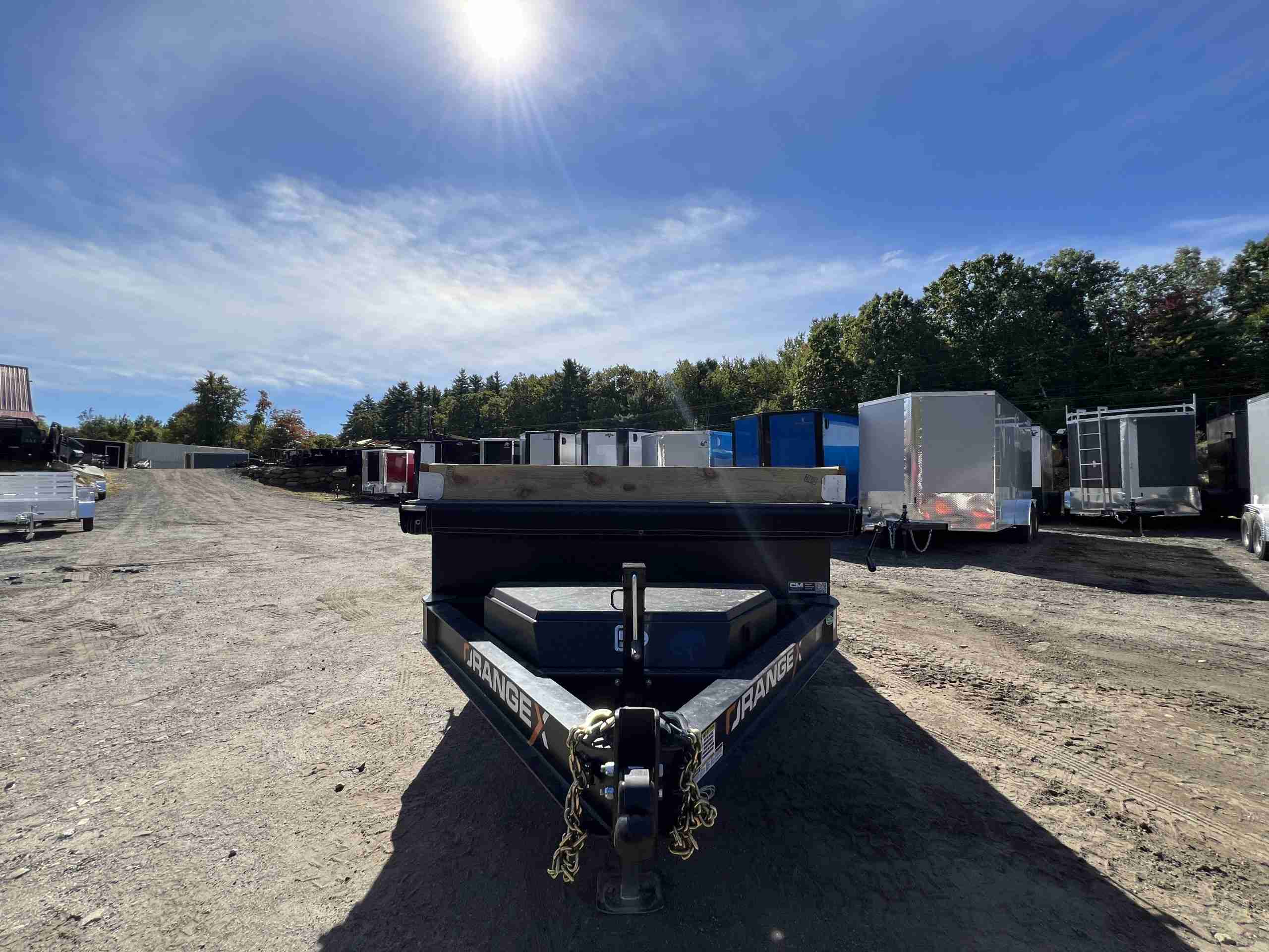 2027 Rawmaxx 7x14 14K Dump Trailer (ORANGE X) - Image 10