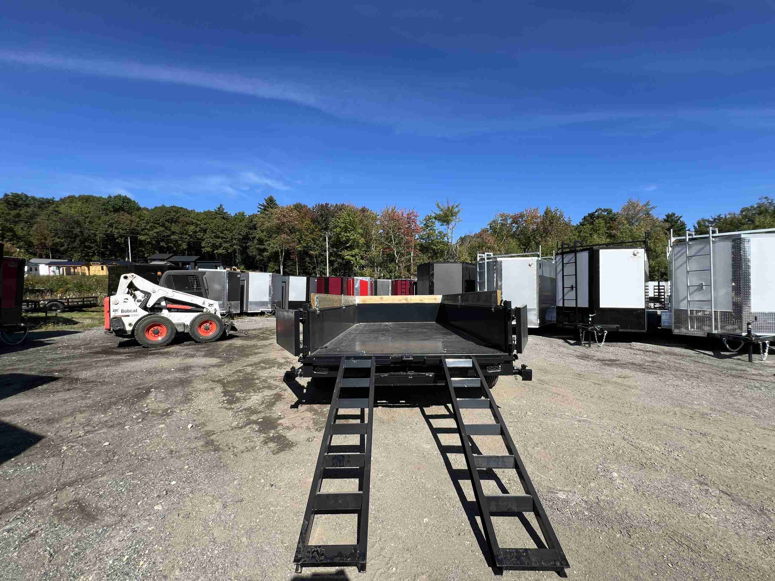 2027 Rawmaxx 7x14 14K Dump Trailer (ORANGE X) - Image 12