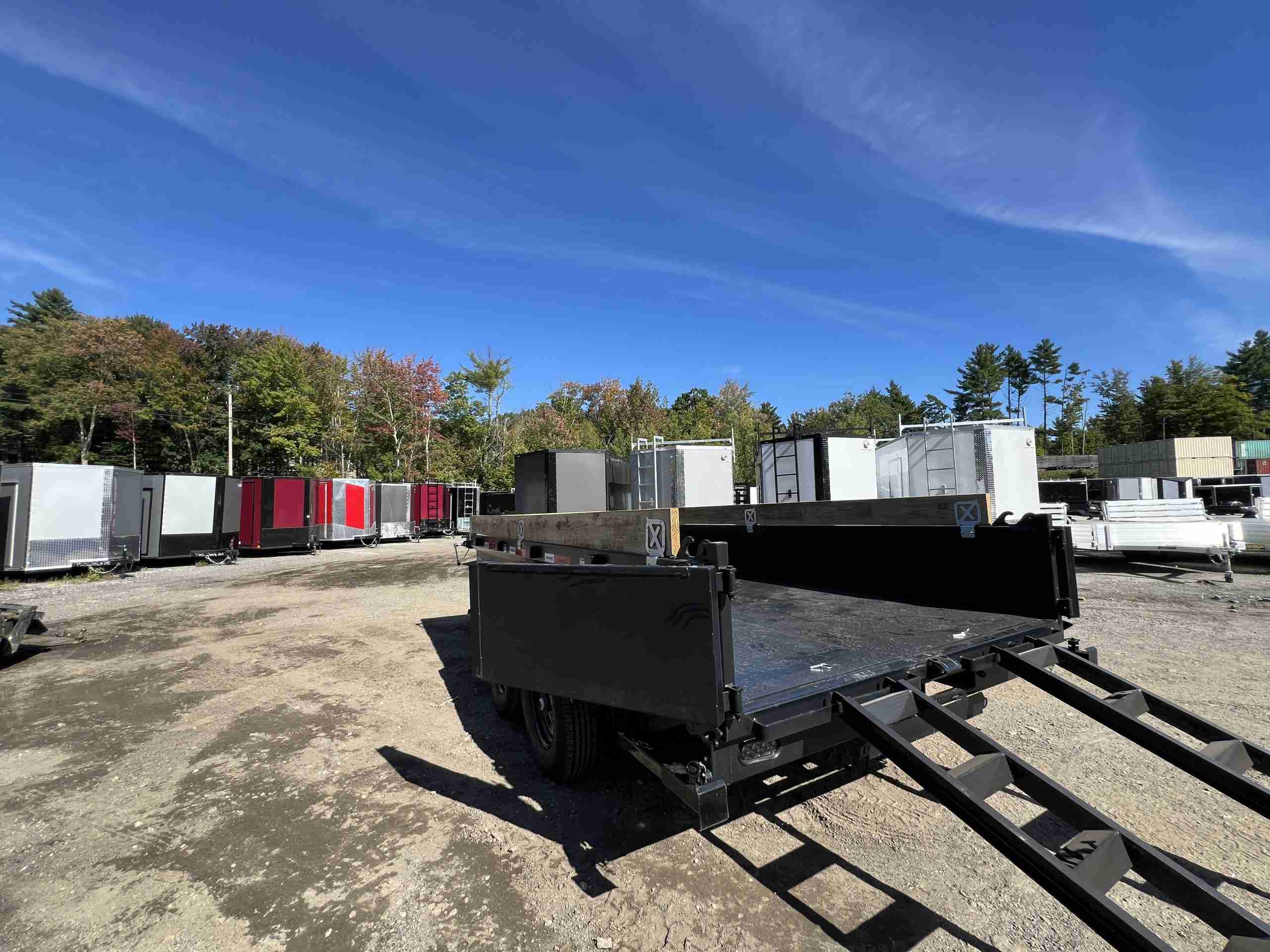2027 Rawmaxx 7x14 14K Dump Trailer (ORANGE X) - Image 13