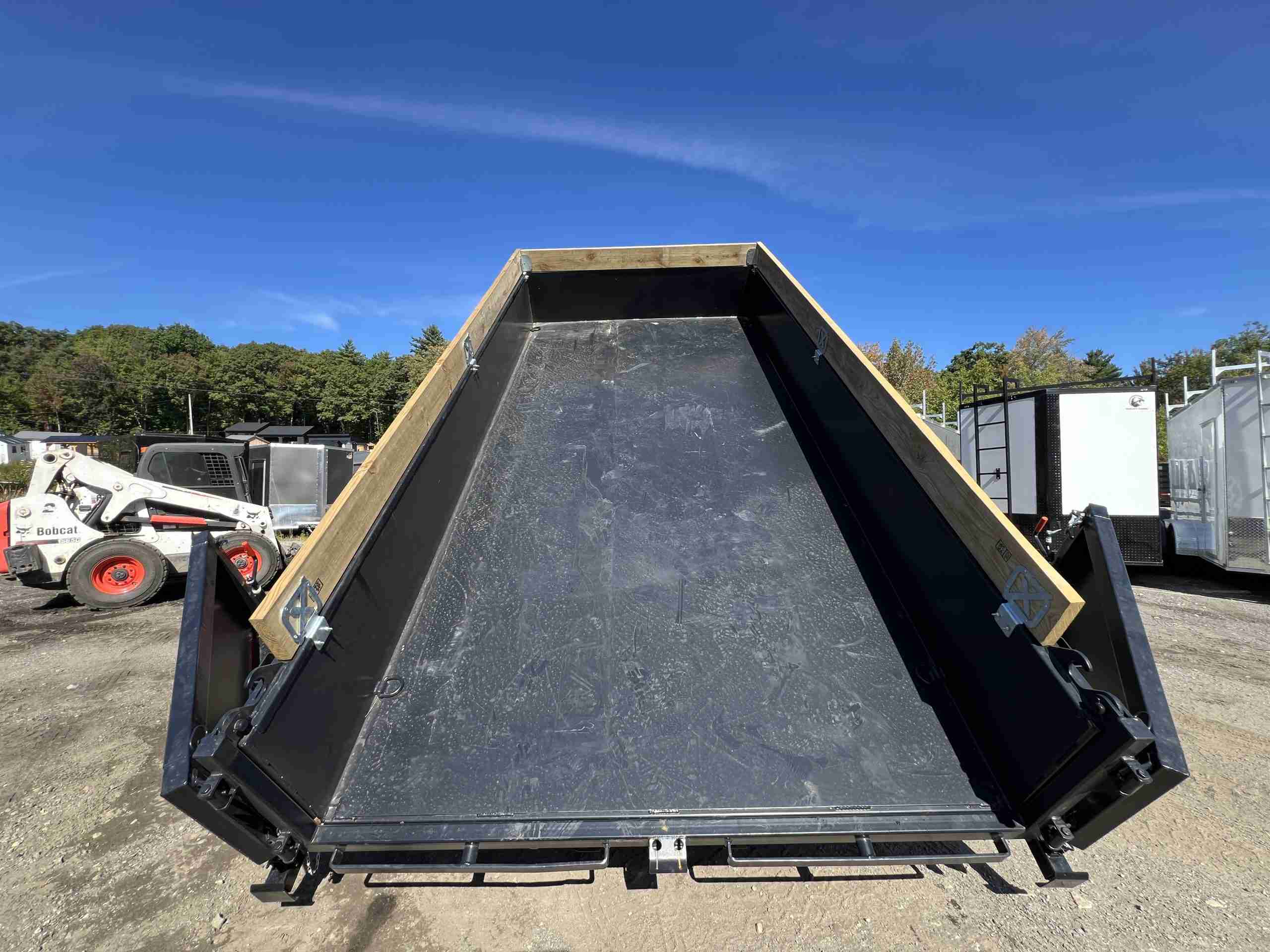 2027 Rawmaxx 7x14 14K Dump Trailer (ORANGE X) - Image 16