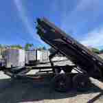 2027 Rawmaxx 7x14 14K Dump Trailer (ORANGE X)