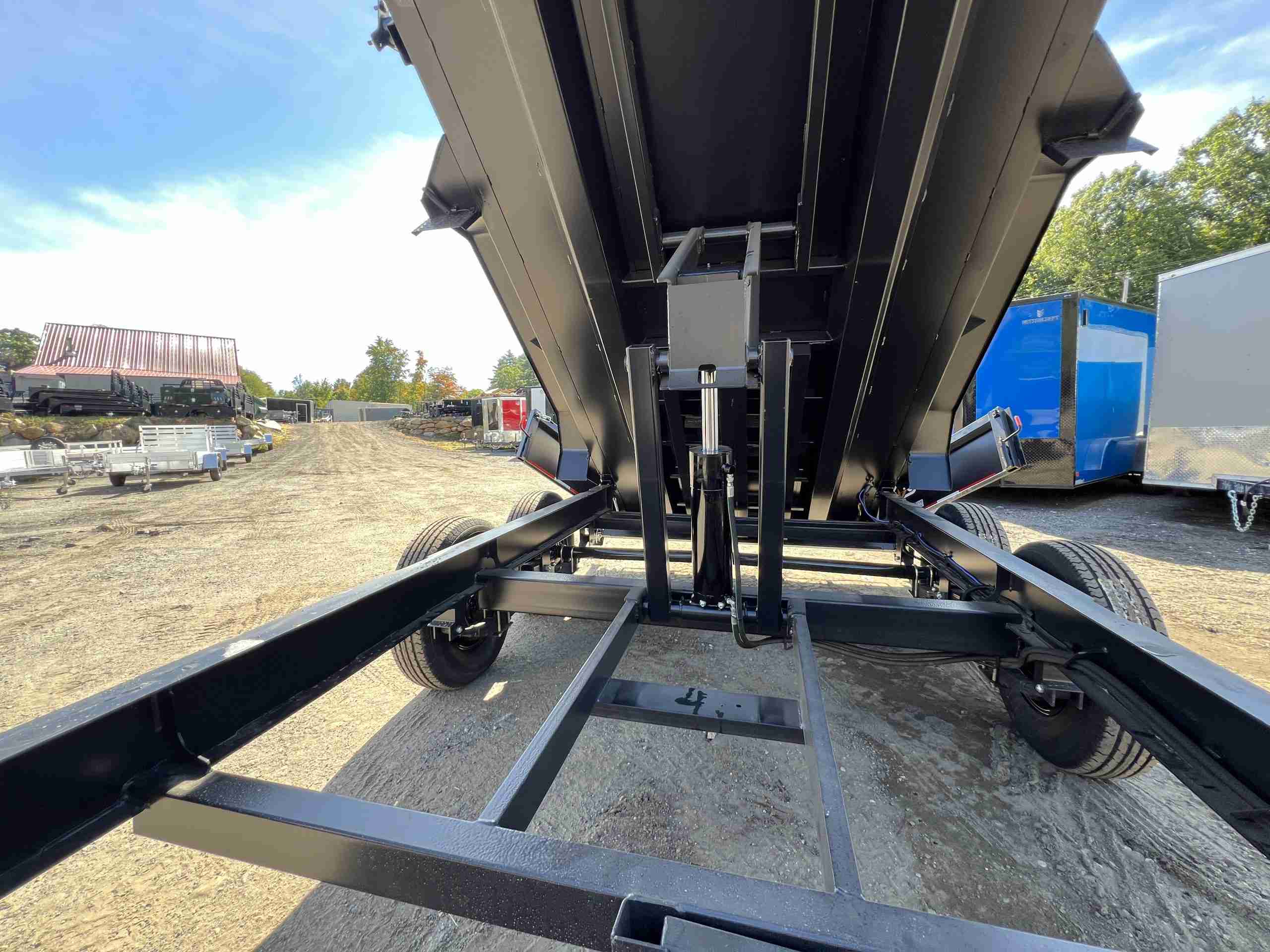 2027 Rawmaxx 7x14 14K Dump Trailer (ORANGE X) - Image 20