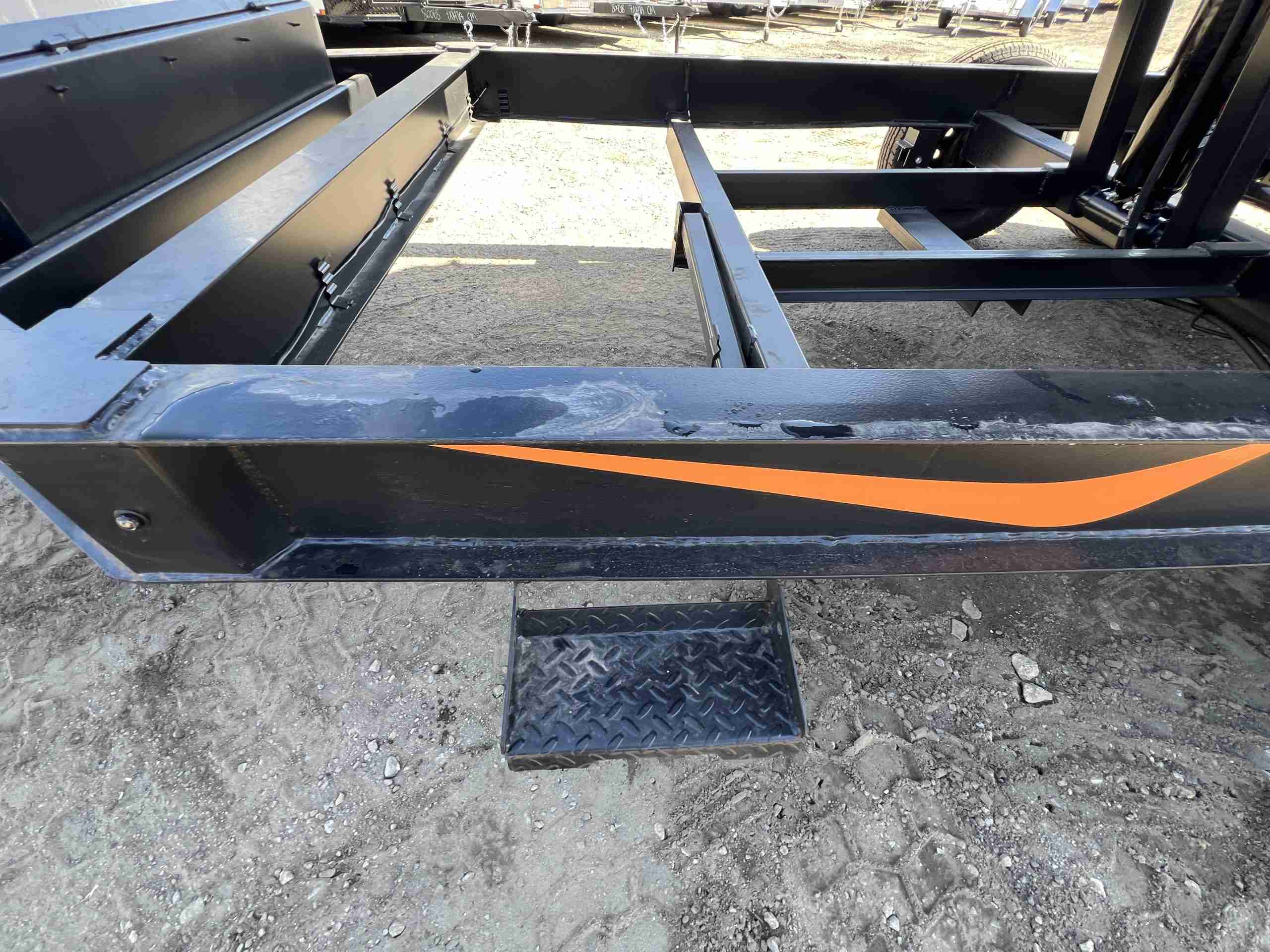 2027 Rawmaxx 7x14 14K Dump Trailer (ORANGE X) - Image 21