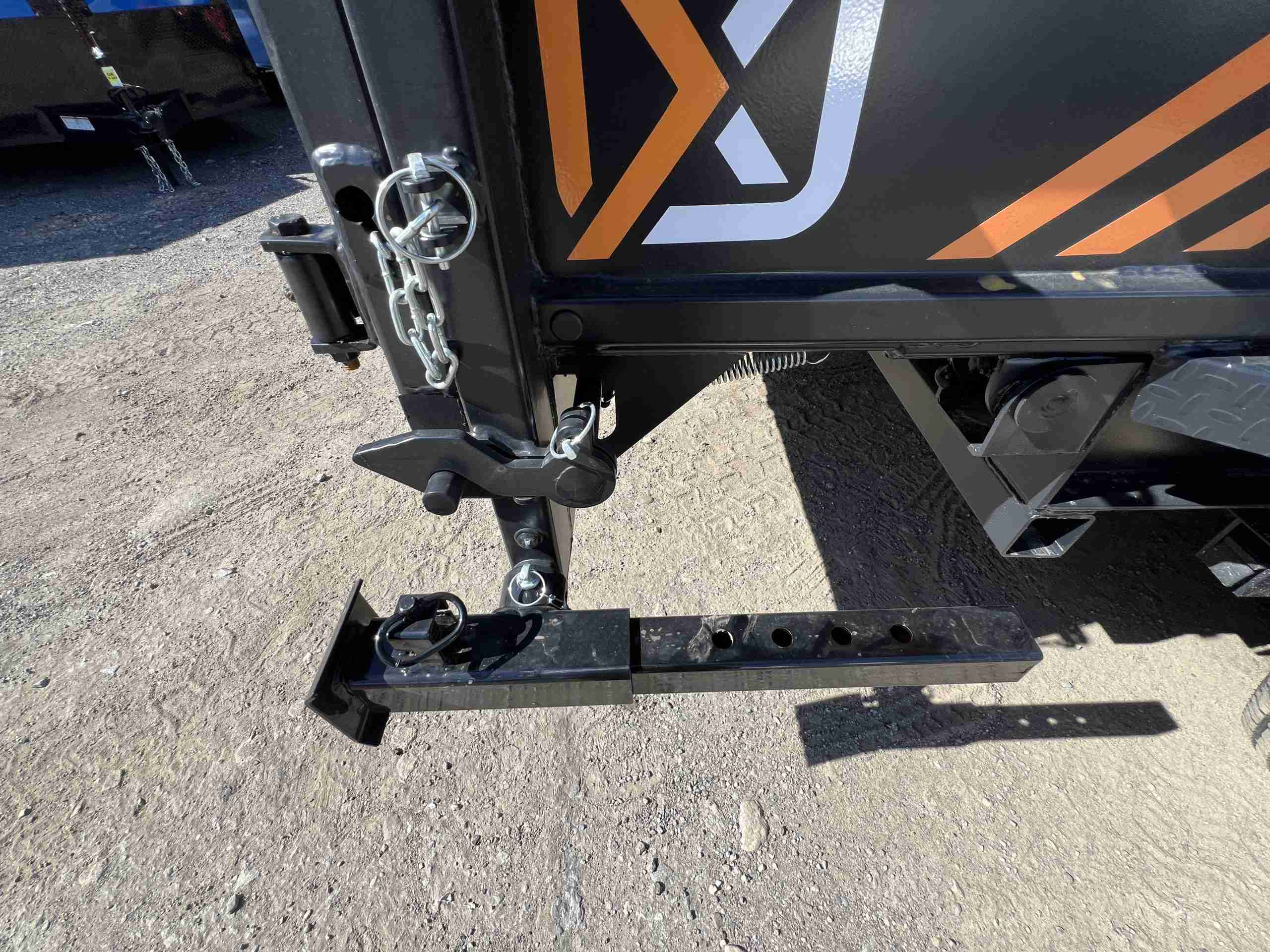 2027 Rawmaxx 7x14 14K Dump Trailer (ORANGE X) - Image 23