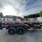 2027 Rawmaxx 7x14 14K Dump Trailer (ORANGE X)