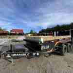 2027 Rawmaxx 7x14 14K Dump Trailer (ORANGE X)
