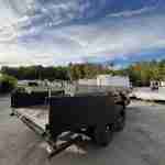 2027 Rawmaxx 7x14 14K Dump Trailer (ORANGE X)