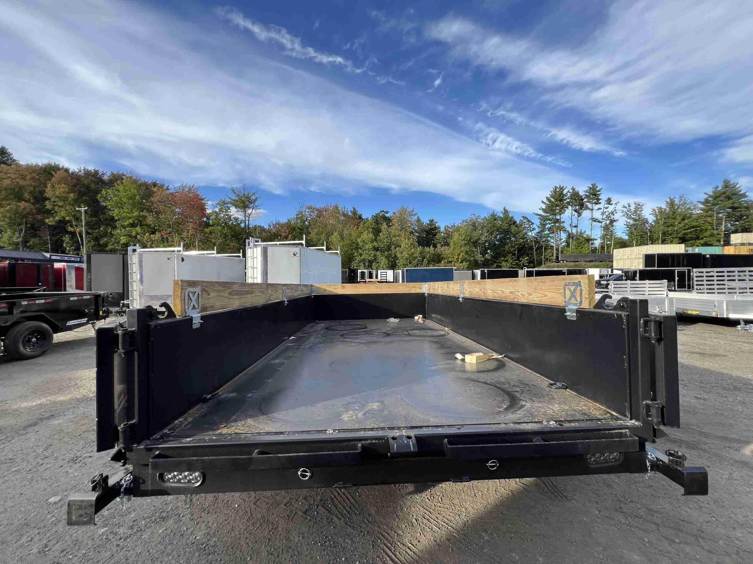 2027 Rawmaxx 7x14 14K Dump Trailer (ORANGE X) - Image 11