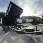 2027 Rawmaxx 7x14 14K Dump Trailer (ORANGE X)