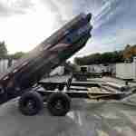 2027 Rawmaxx 7x14 14K Dump Trailer (ORANGE X)