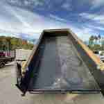 2027 Rawmaxx 7x14 14K Dump Trailer (ORANGE X)