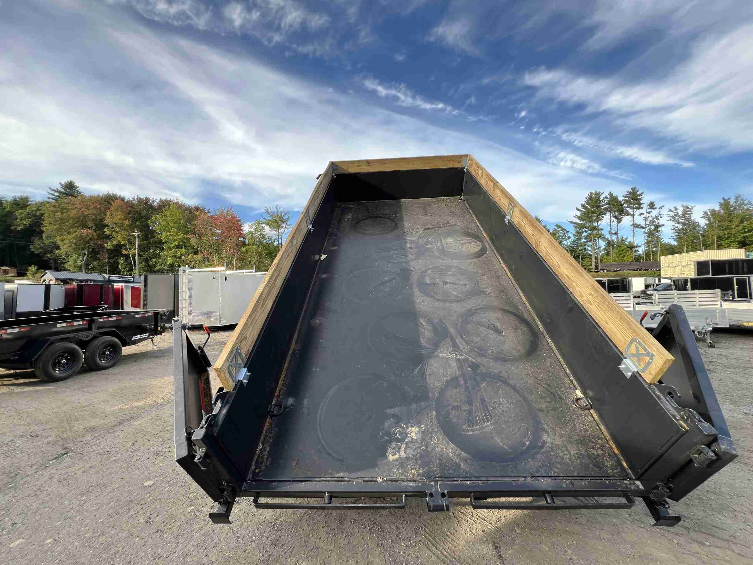 2027 Rawmaxx 7x14 14K Dump Trailer (ORANGE X) - Image 18