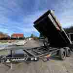 2027 Rawmaxx 7x14 14K Dump Trailer (ORANGE X)
