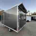 2027 XGEN 102x12 ALUMINUM CROSS OVER TWO PLACE Enclosed SNOWMOBILE Trailer
