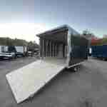 2027 XGEN 102x12 ALUMINUM CROSS OVER TWO PLACE Enclosed SNOWMOBILE Trailer