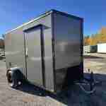 2027 QUALITY CARGO 6X10 BLACK OUT PACKAGE W/ EXTRA HEIGHT