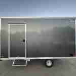 2027 XGEN 102x12 ALUMINUM CROSS OVER TWO PLACE Enclosed SNOWMOBILE Trailer