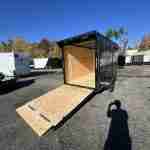 2027 QUALITY CARGO 6X10 BLACK OUT PACKAGE W/ EXTRA HEIGHT